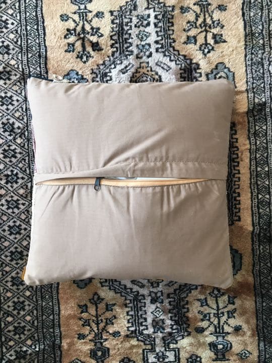 ビンテージラグ　トルコラグ　オールドキリム　クッションカバー　パッチワーク⑤