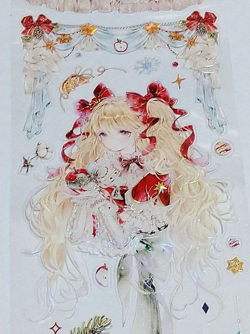 J1015＃绮夜梦使(模切贝壳光)第九航道切り売りは人物マステ女の子