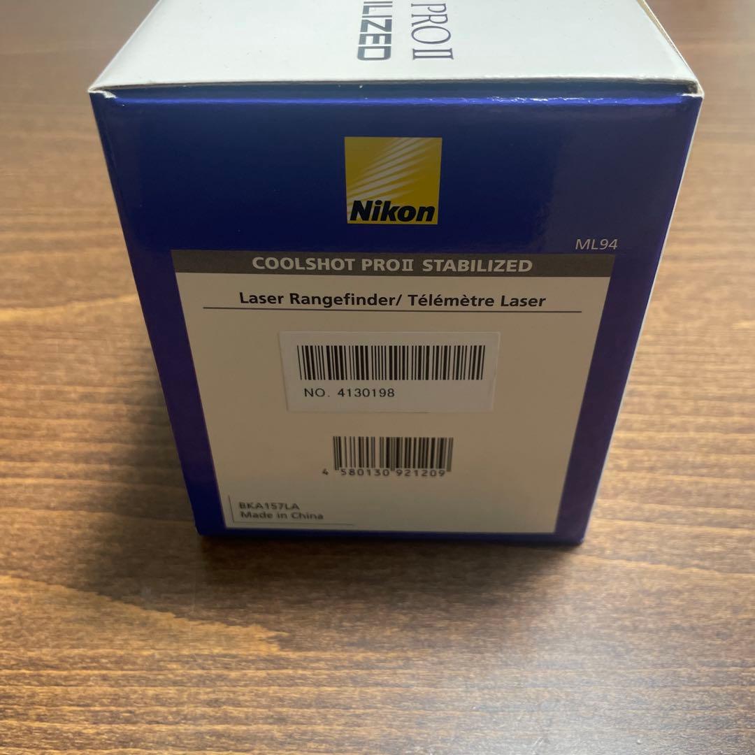 かつおnikon COOLSHOT PROⅡ STABILIZED