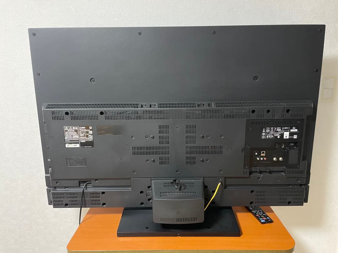 美品　三菱50型4Kブルーレイ&HDD2番組同時録画ユーチューブ可2019年製