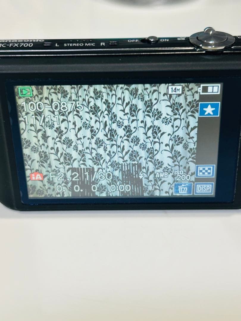 LUMIX DMC-FX700デジタルカメラ フルHD AVCHD