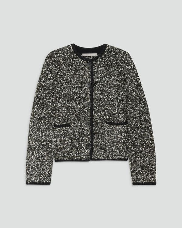 今季美品*定価7.5万 theory luxe ツイードニットジャケット 38