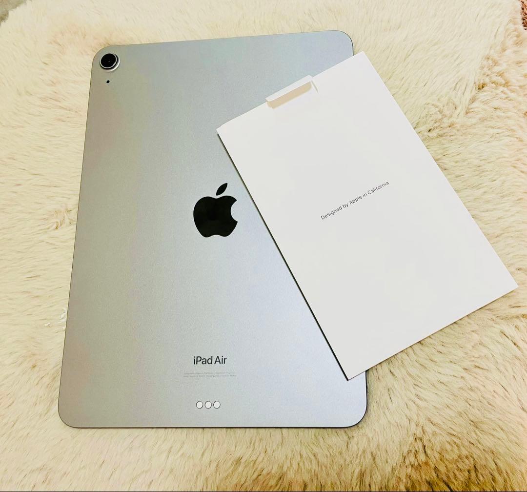 Apple iPad Airスペースグレー 本体 強化ガラス + iPadケース