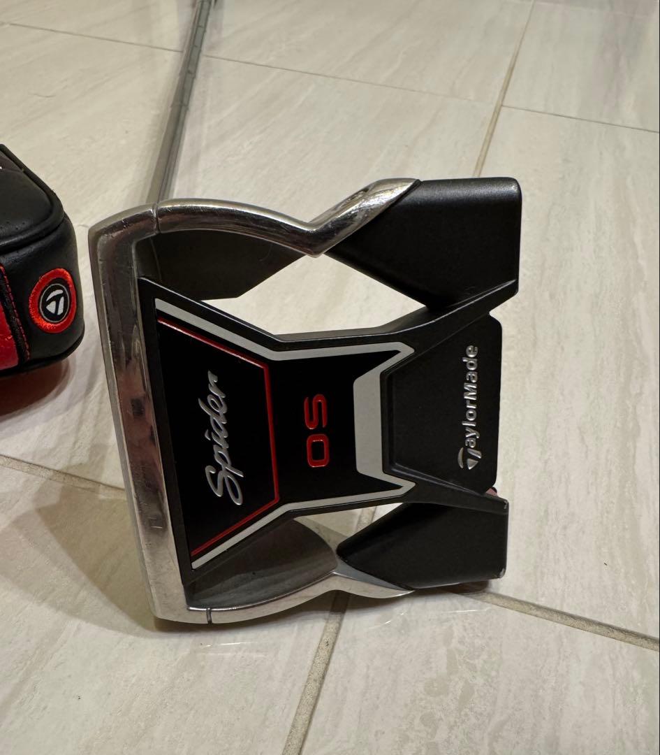 TaylorMade Spider OS パター ヘッドカバー付き 右手2016