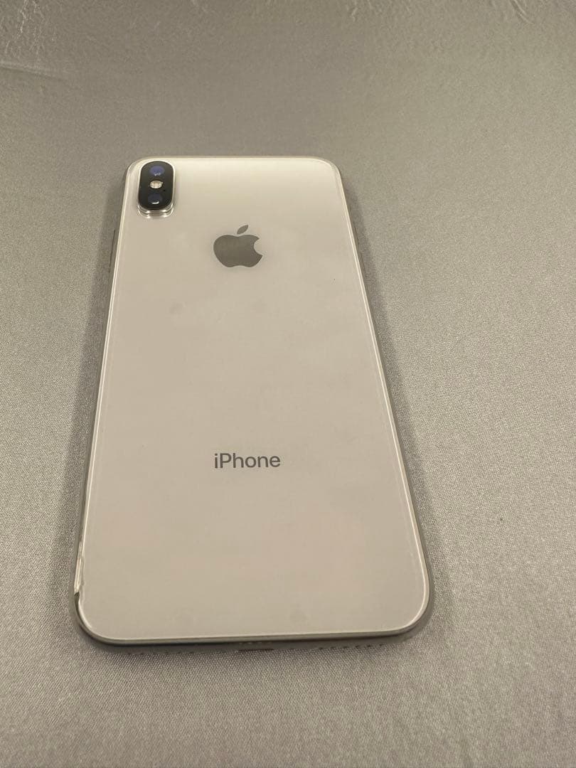 スマートフォン本体 iPhone X Silver 256 GB docomo