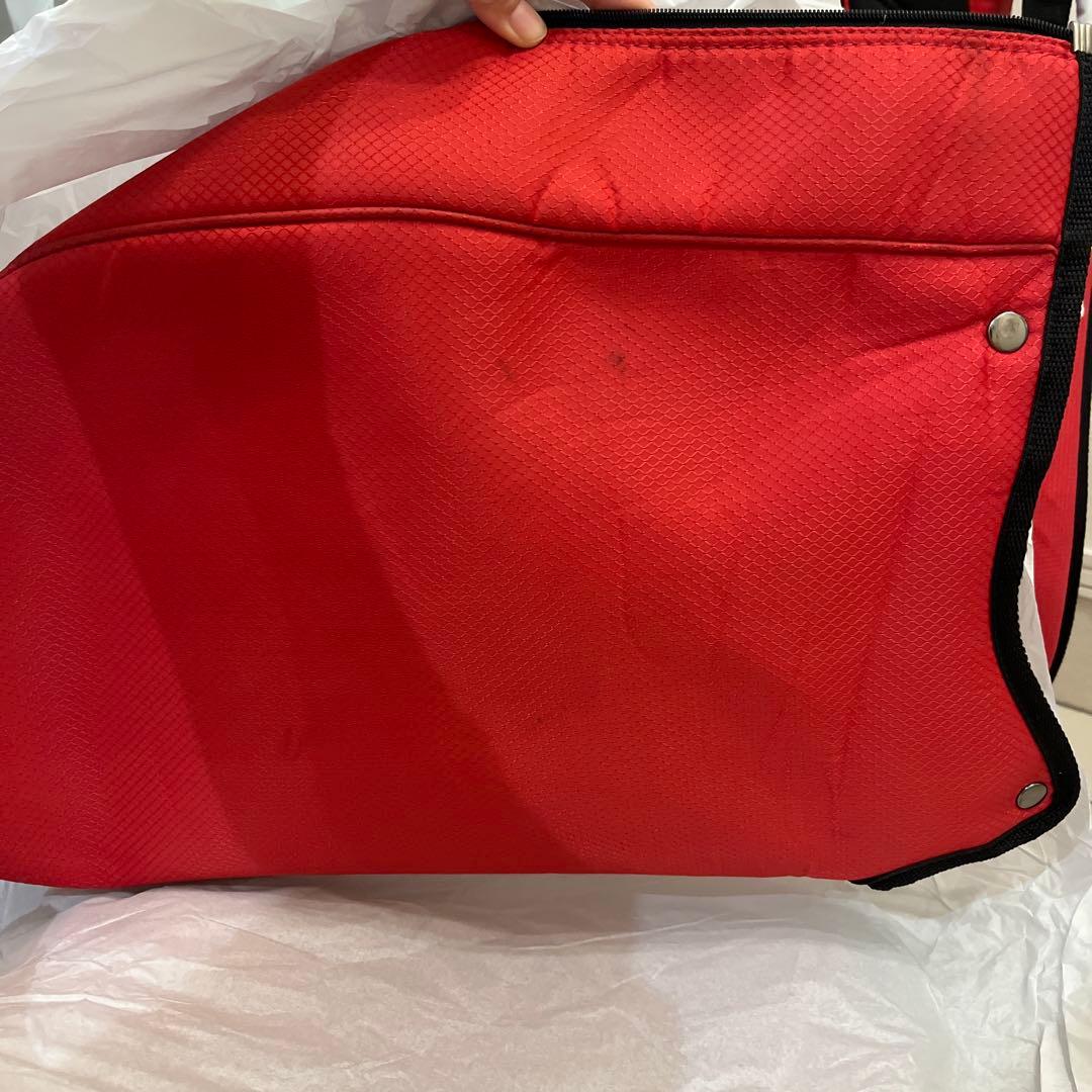 PUMA レッド キャディバッグ