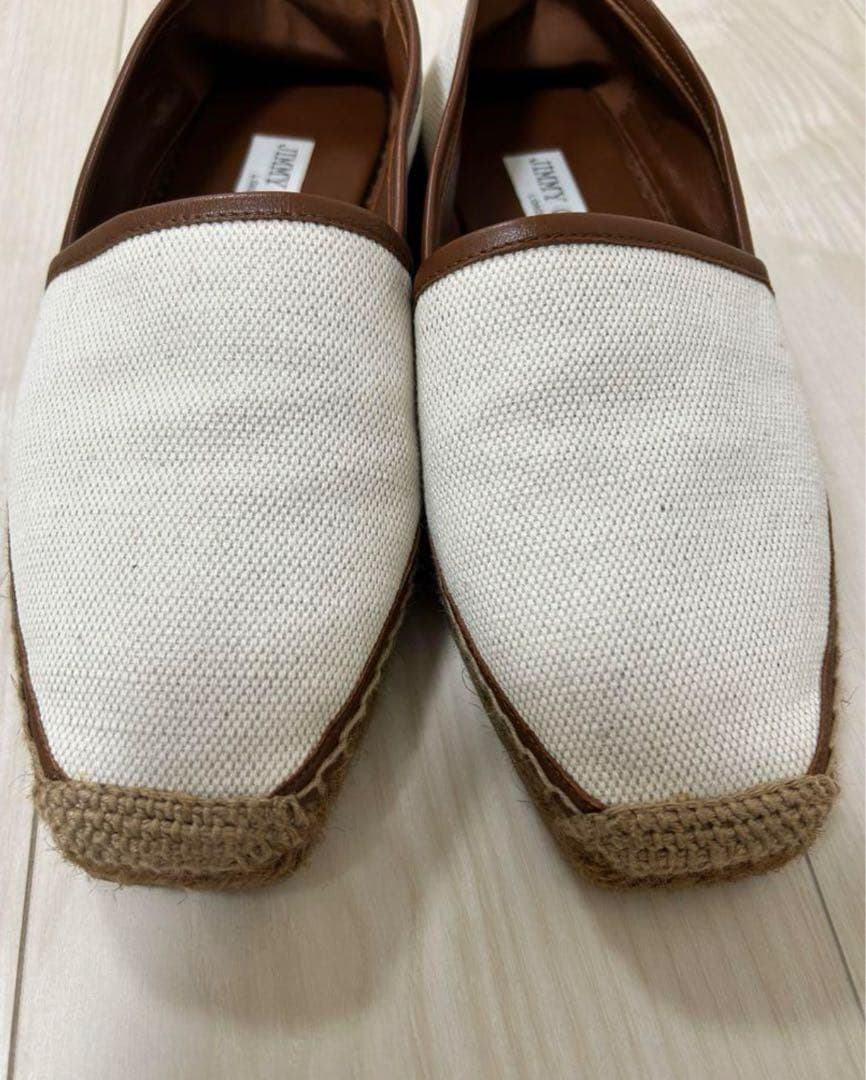 ジミーチュウ エスパドリーユ ブラウン