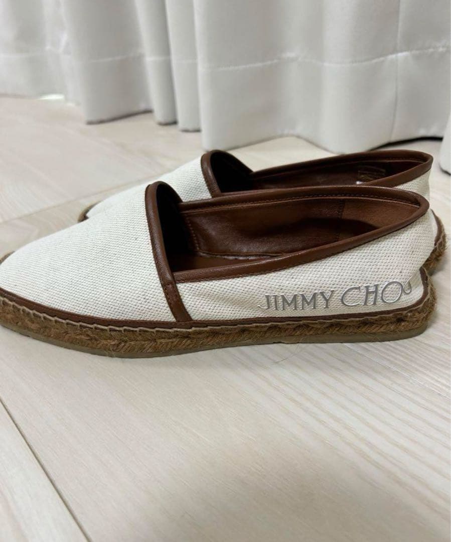ジミーチュウ エスパドリーユ ブラウン