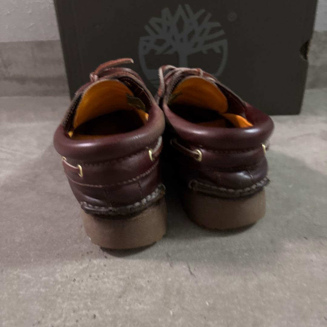 。*様 Timberland 3eye バーガンディ