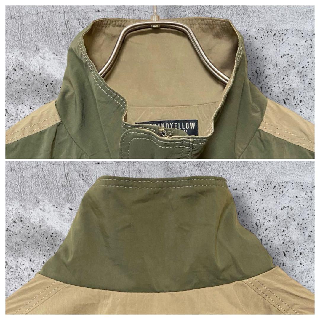 【キムタク着用・希少XL】RATS WARM UP JKT カーキ ナイロン