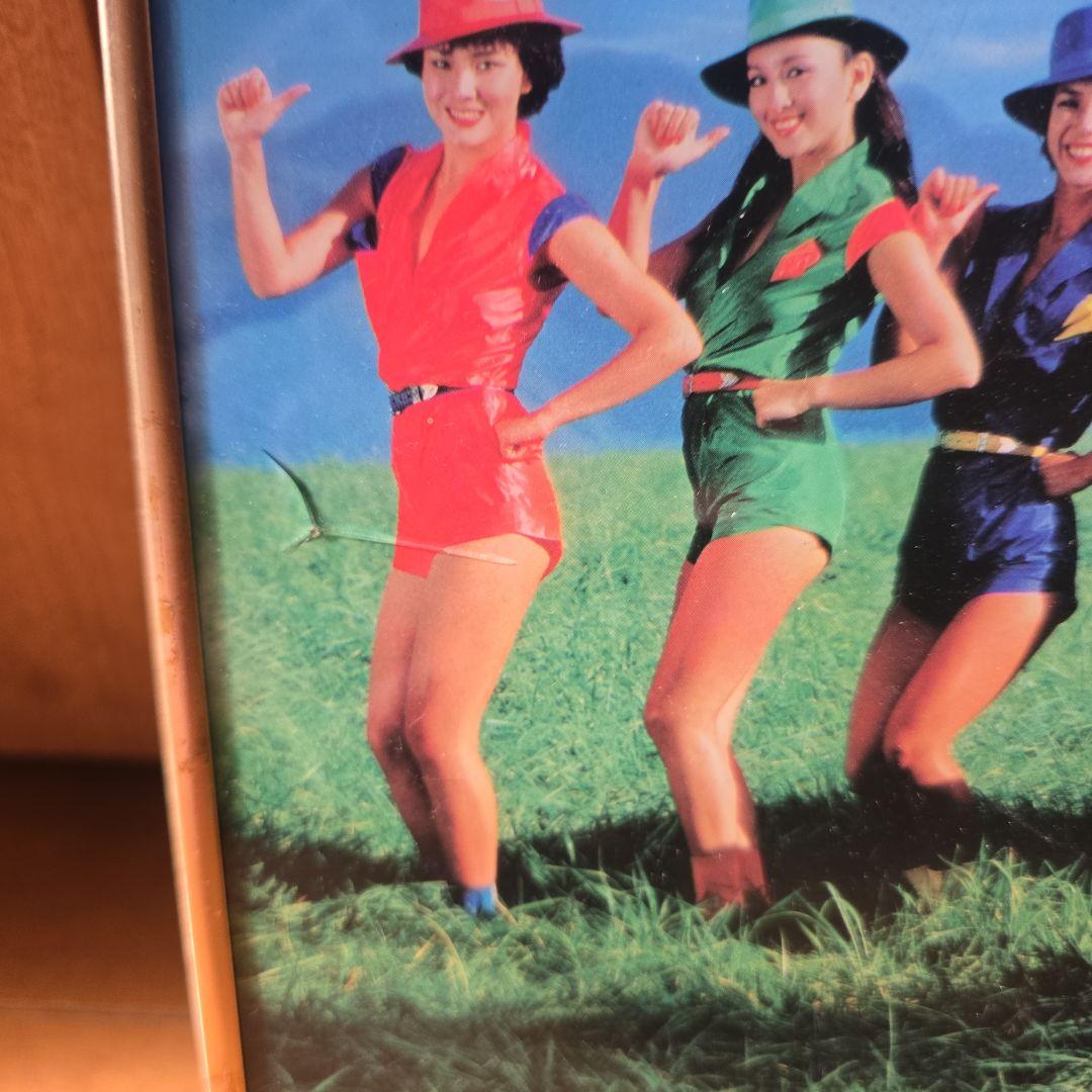 超レア 堀川まゆみ 小野みゆき 服部まこ 高原美由紀 日産サニー 壁掛け時計