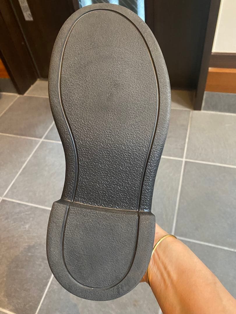 再々値下げ！【美品】　emmi ブラック サイドゴアブーツ　24㎝