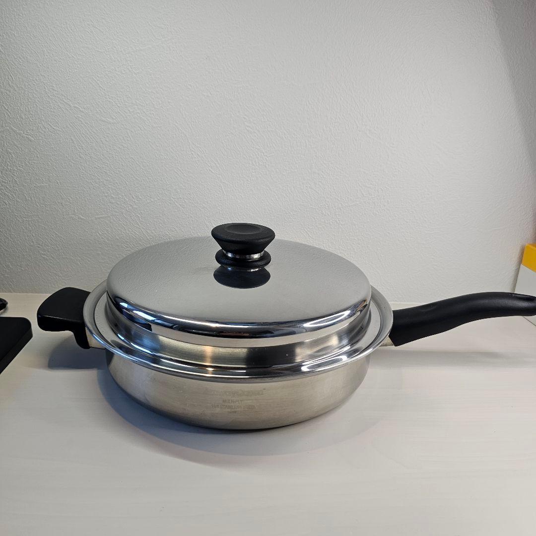 アムウェイクィーン Amway Queen 18/8 ステンレス鍋 2024年製