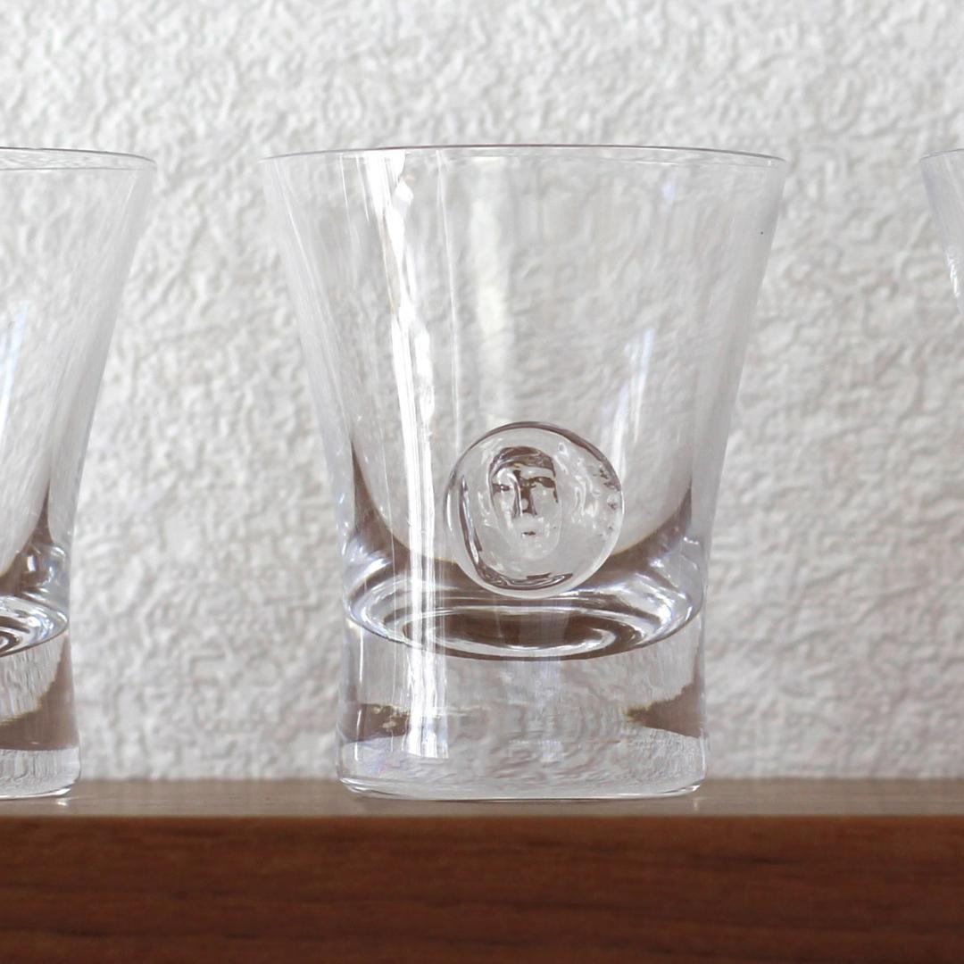 【美品・3個セット】Erik Hoglund　エリックホグラン　ショットグラス