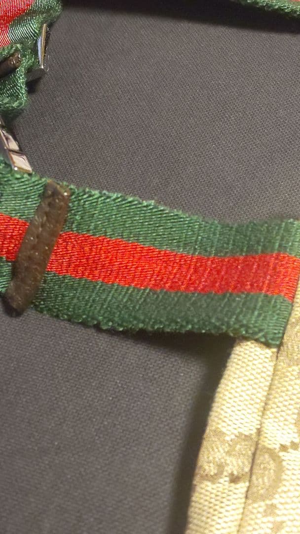 美品　グッチ　CG キャンパス　ウエストポーチ　ボディバッグ※要確認