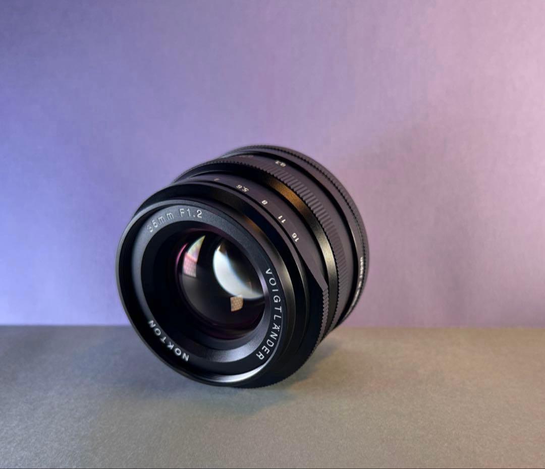 美品 フォクトレンダー NOKTON X-mount 35mm F1.2