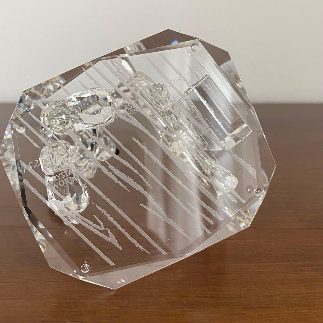 ディズニーショーケース クリスタルワールド ミッキーマウス 置物