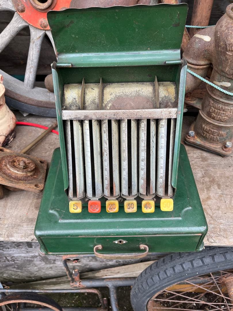 アンティークキャッシュボックス、キャッシュボックス、レトロキャッシュボックス、