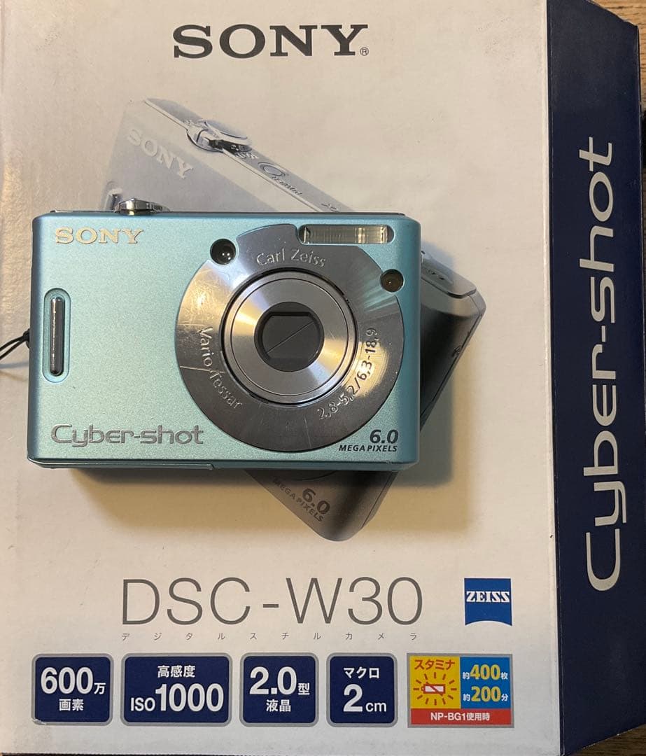 【ジャンク】SONY Cyber-Shot DSC-W30 スポーツパック