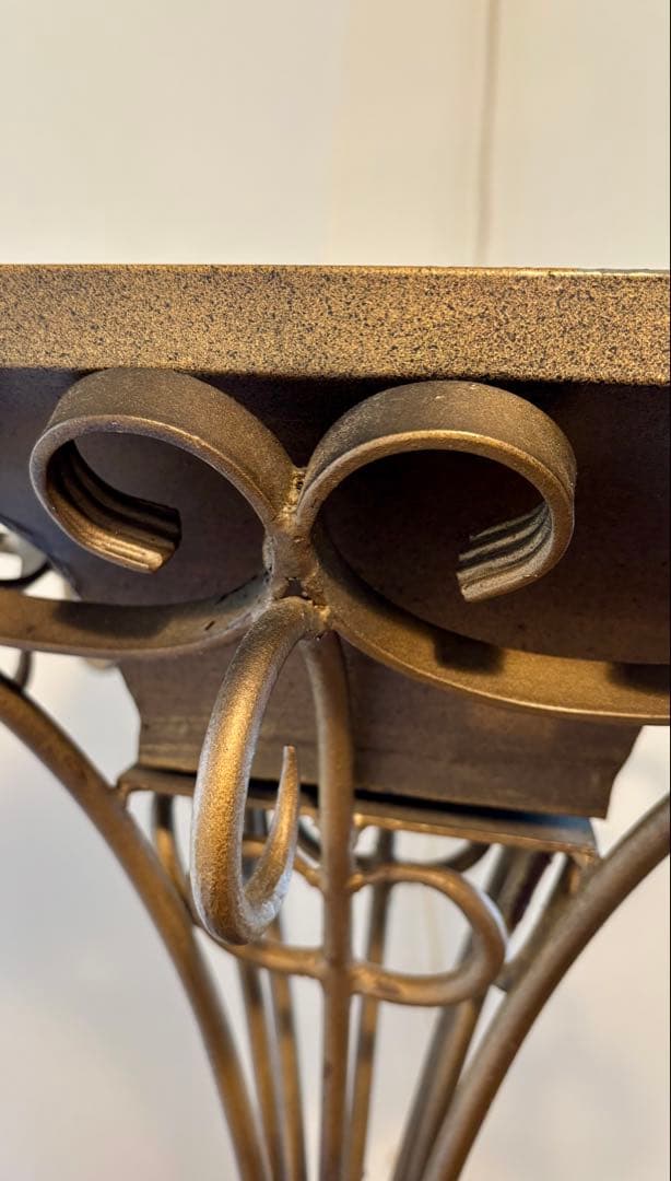 貴重　アンティーク　ディスプレイ　装飾　スタンド　ブロンズ