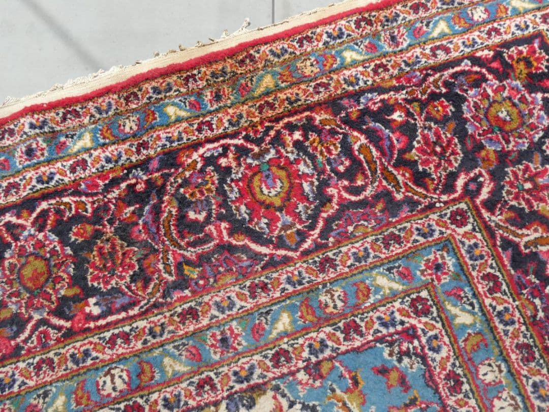 大判　ペルシャ絨毯　391×293cm　イラン産　手織り