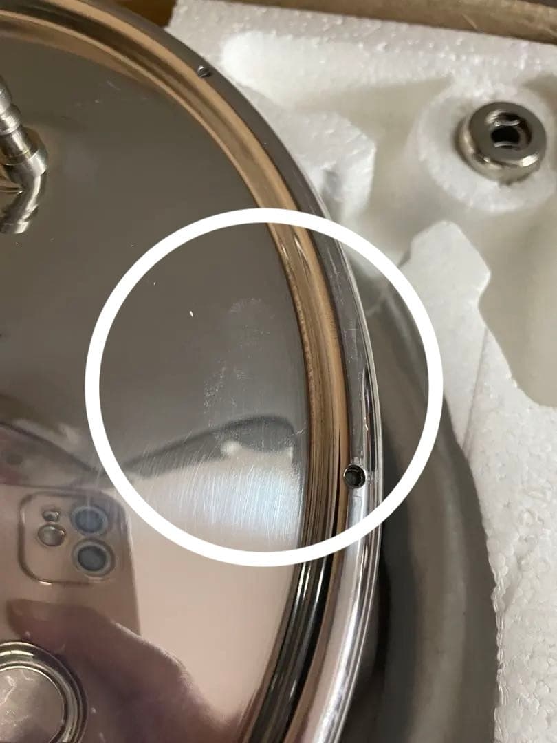 SEB 圧力鍋 6リットル 厚手アルミ製　セブ　フランス製　未使用