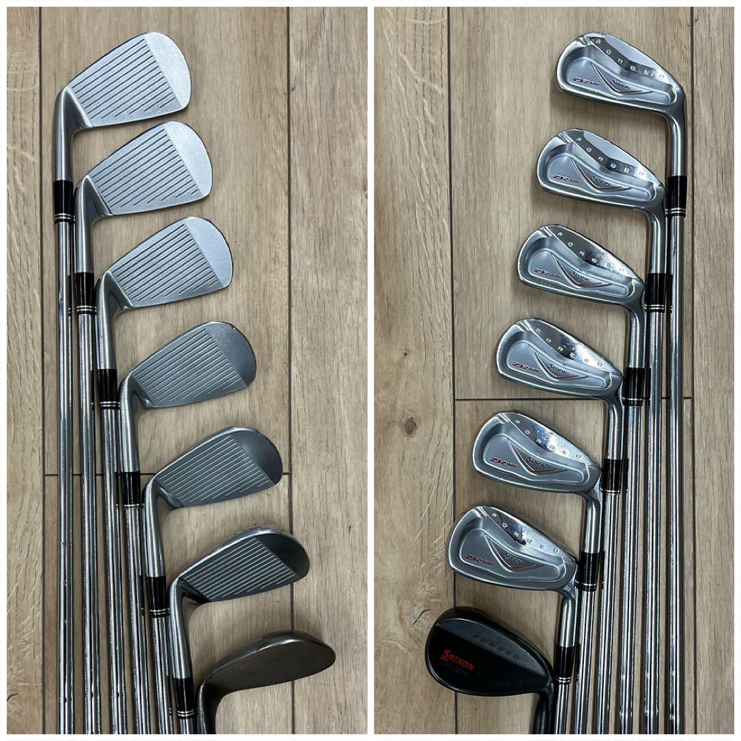 ゴルフクラブ メンズ セット スリクソン SRIXON 初心者 フルセット 中古