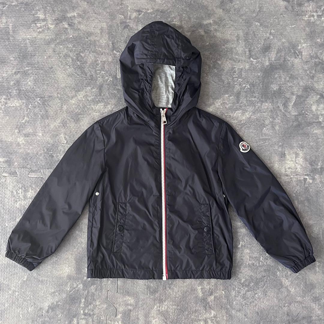 美品★モンクレールMONCLER キッズ ナイロンパーカー ブルゾン 104cm