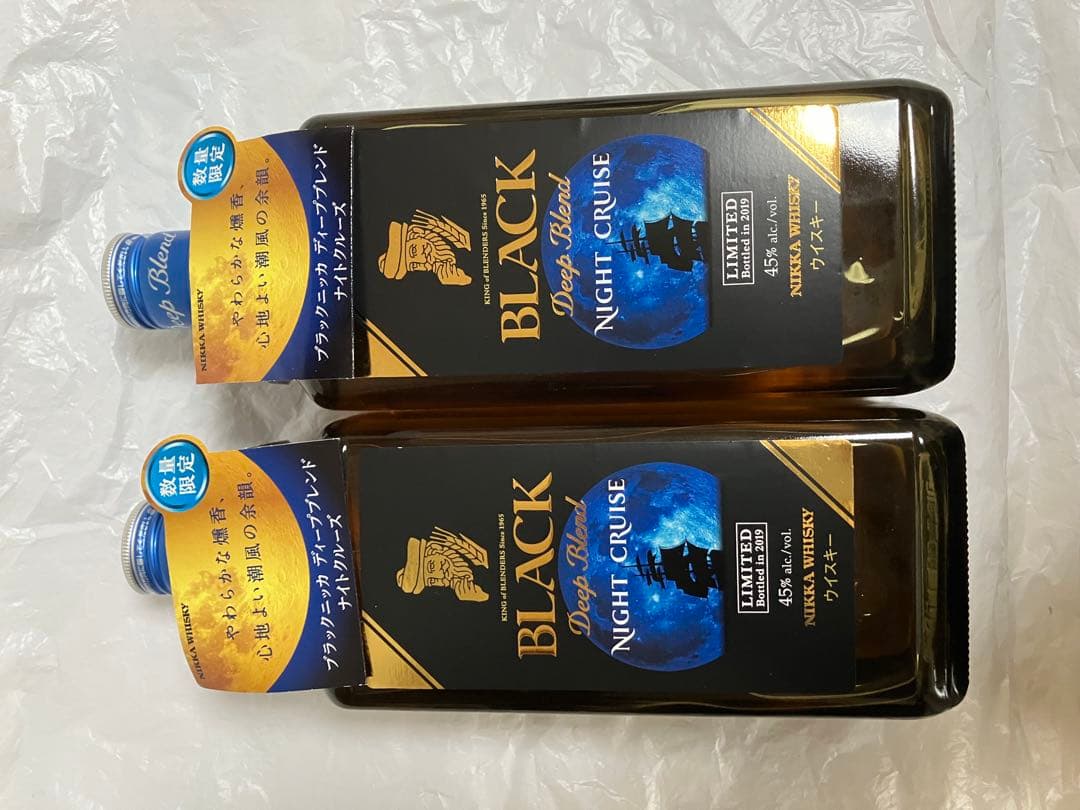 ブラックニッカ　ナイトクルーズ ２本セット