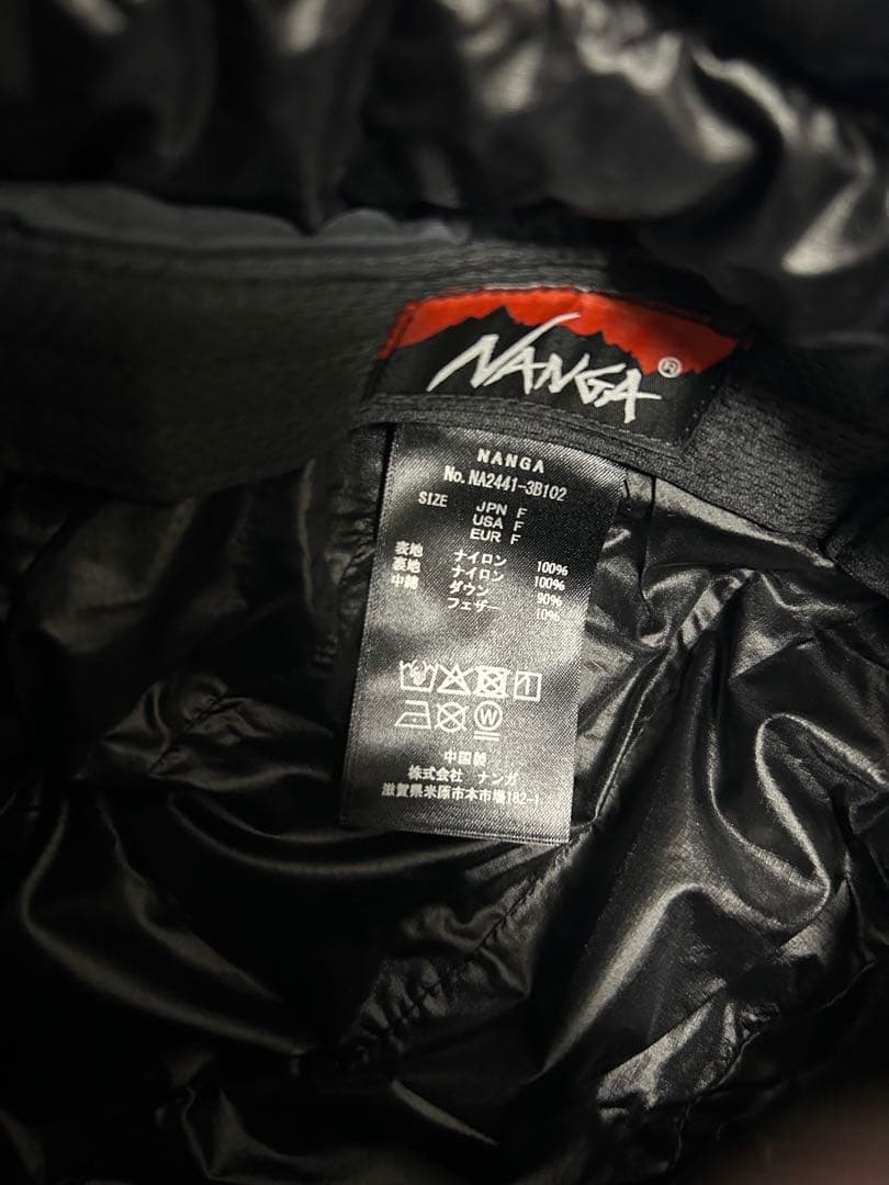 寒波セール⛄️ 最終価格❣️新品未使用✨ナンガダウンキャップ　2way黒ブラック