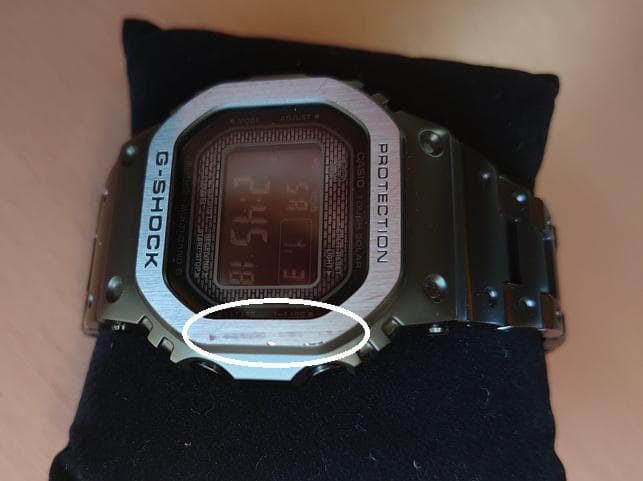 【美品】 G-SHOCK GMW-B5000MB-1JF フルメタル 日本製