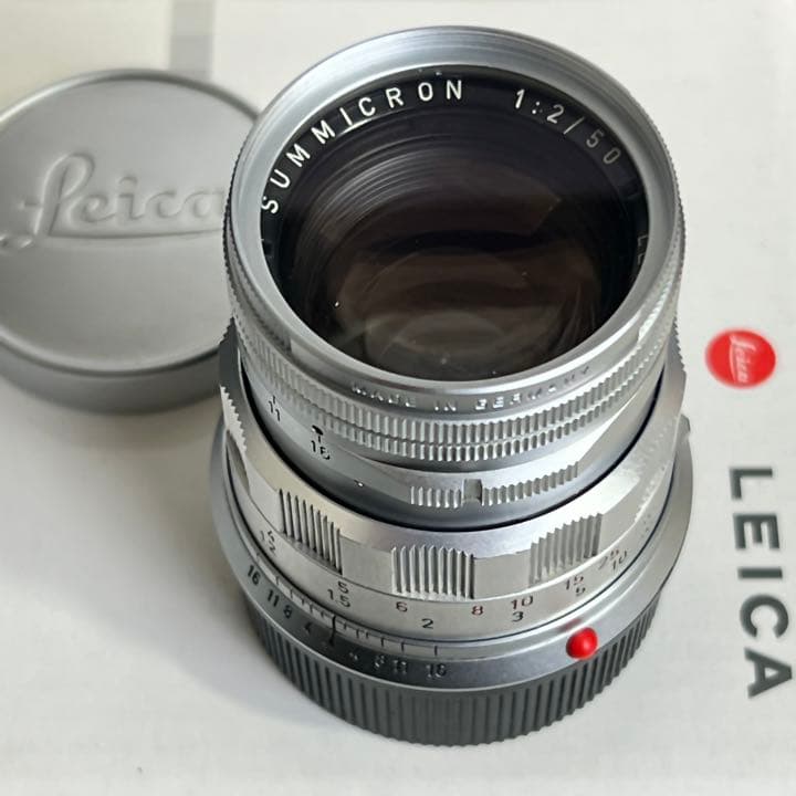 ライカ Leica固定銅鏡 後期Summicron Mズミクロン 50mm f2