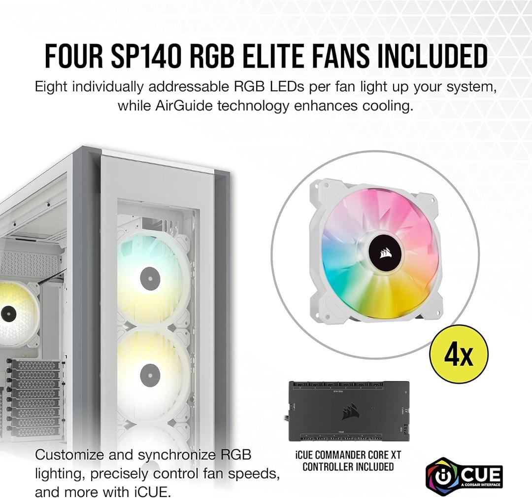 CORSAIR iCUE 7000X RGB フルタワー ATX PC ケース