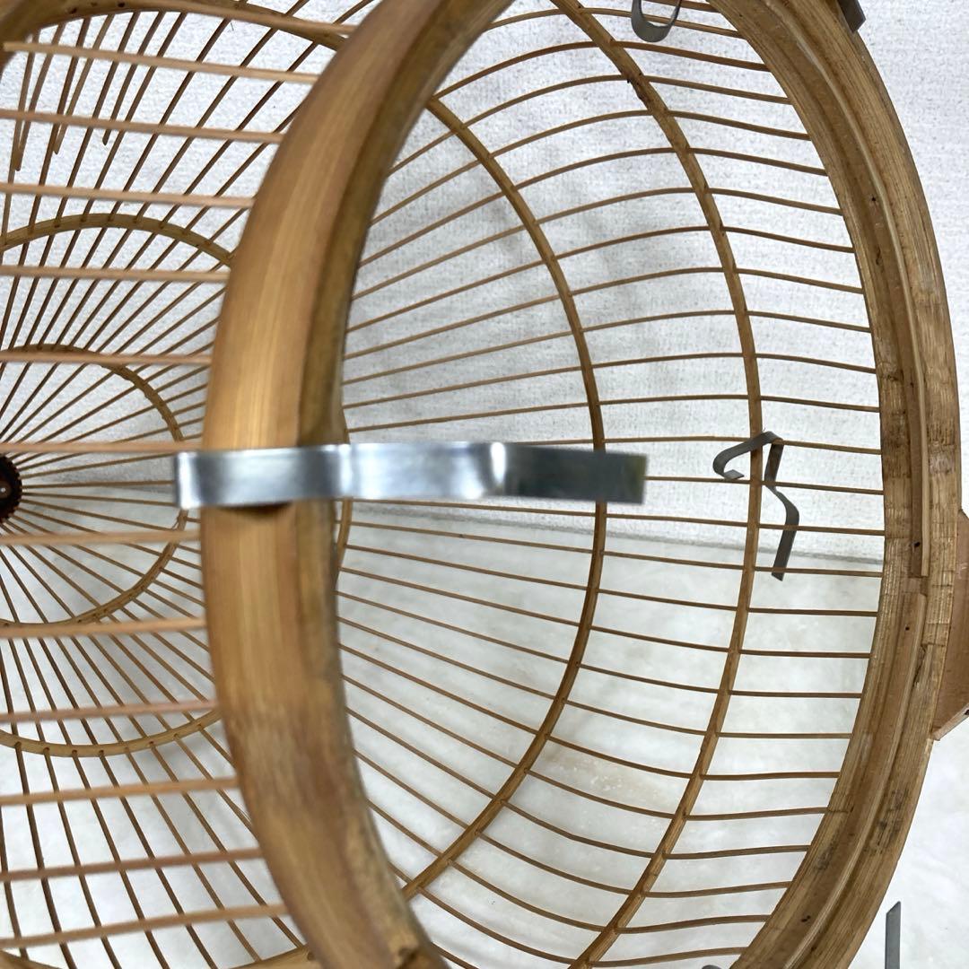 レトロアンティーク　雲雀籠　鳥かご　カゴ　バードゲージ　アジアン　和モダン