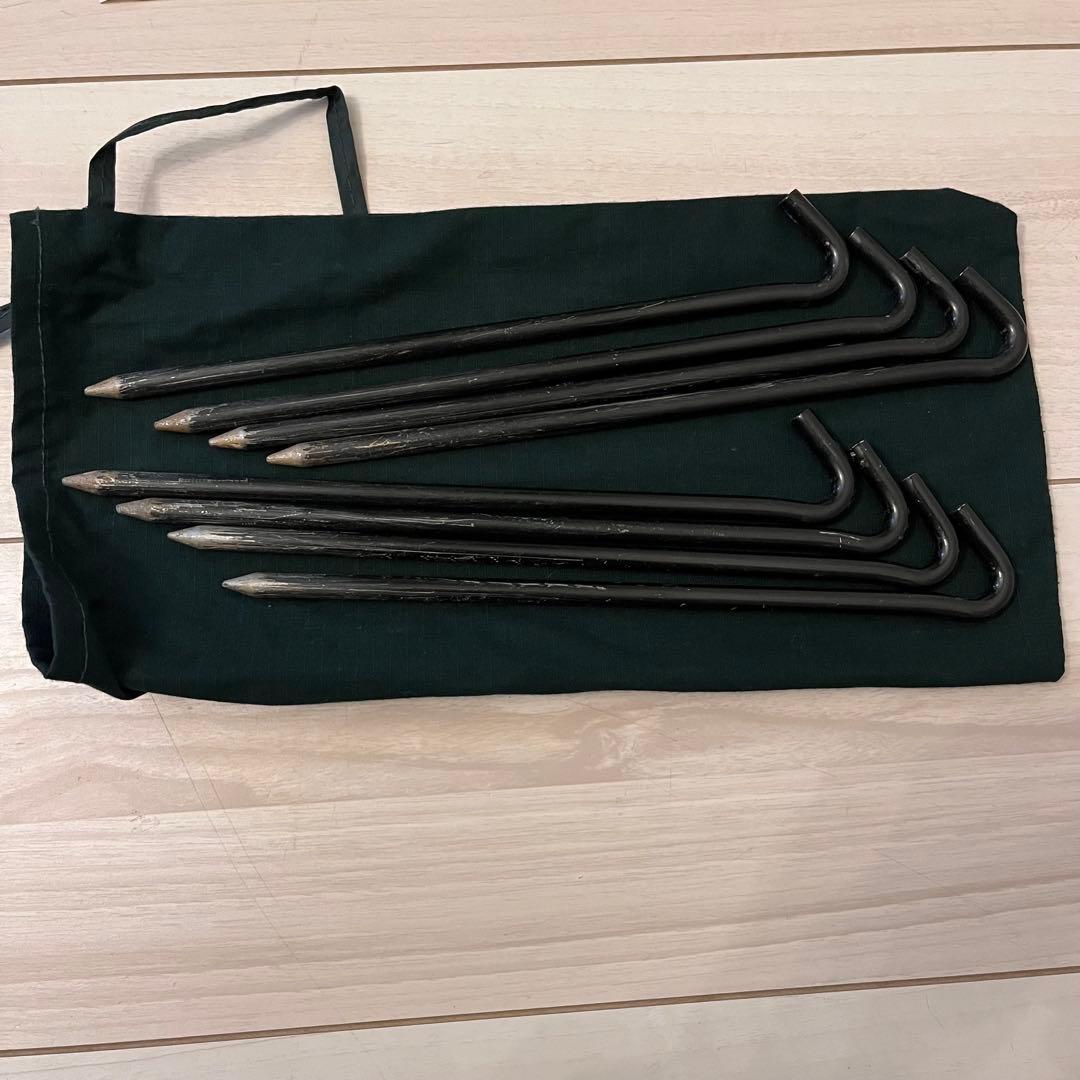美品【 ワークマン 】高撥水TCタープ 450×450 workman キャンプ