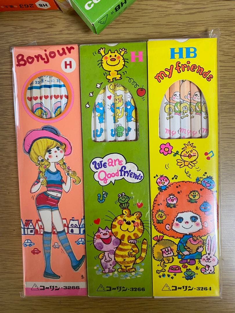 水森亜土　鉛筆まとめ