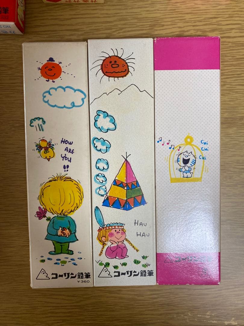 水森亜土　鉛筆まとめ