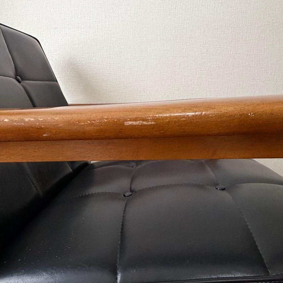 【座面交換済】オールドカリモク Kチェア 1シーター