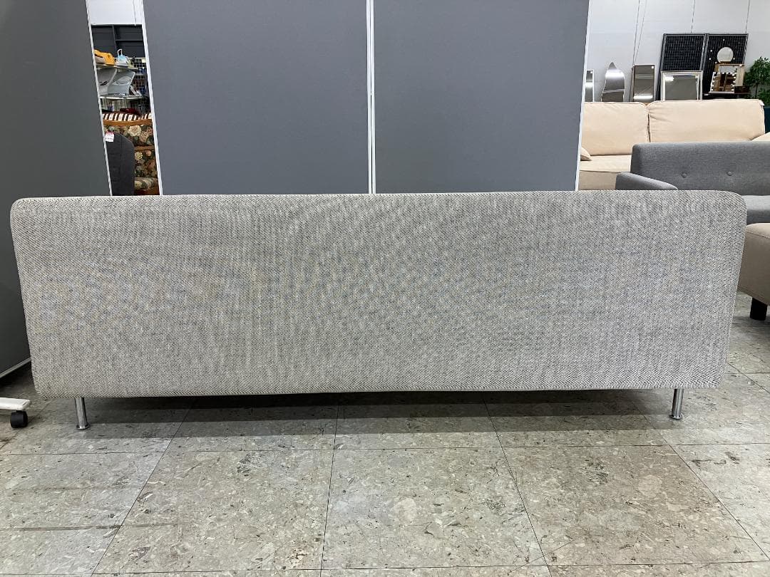 IKEA　3人掛けソファ　セクション　ソーデルハムン　グレー