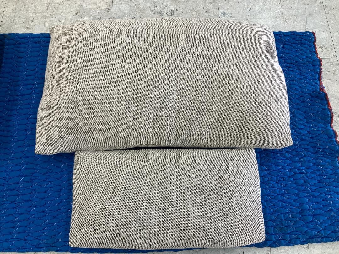 IKEA　3人掛けソファ　セクション　ソーデルハムン　グレー