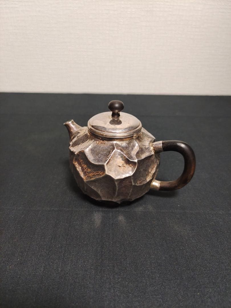 純銀急須　銀瓶　茶道具　214g