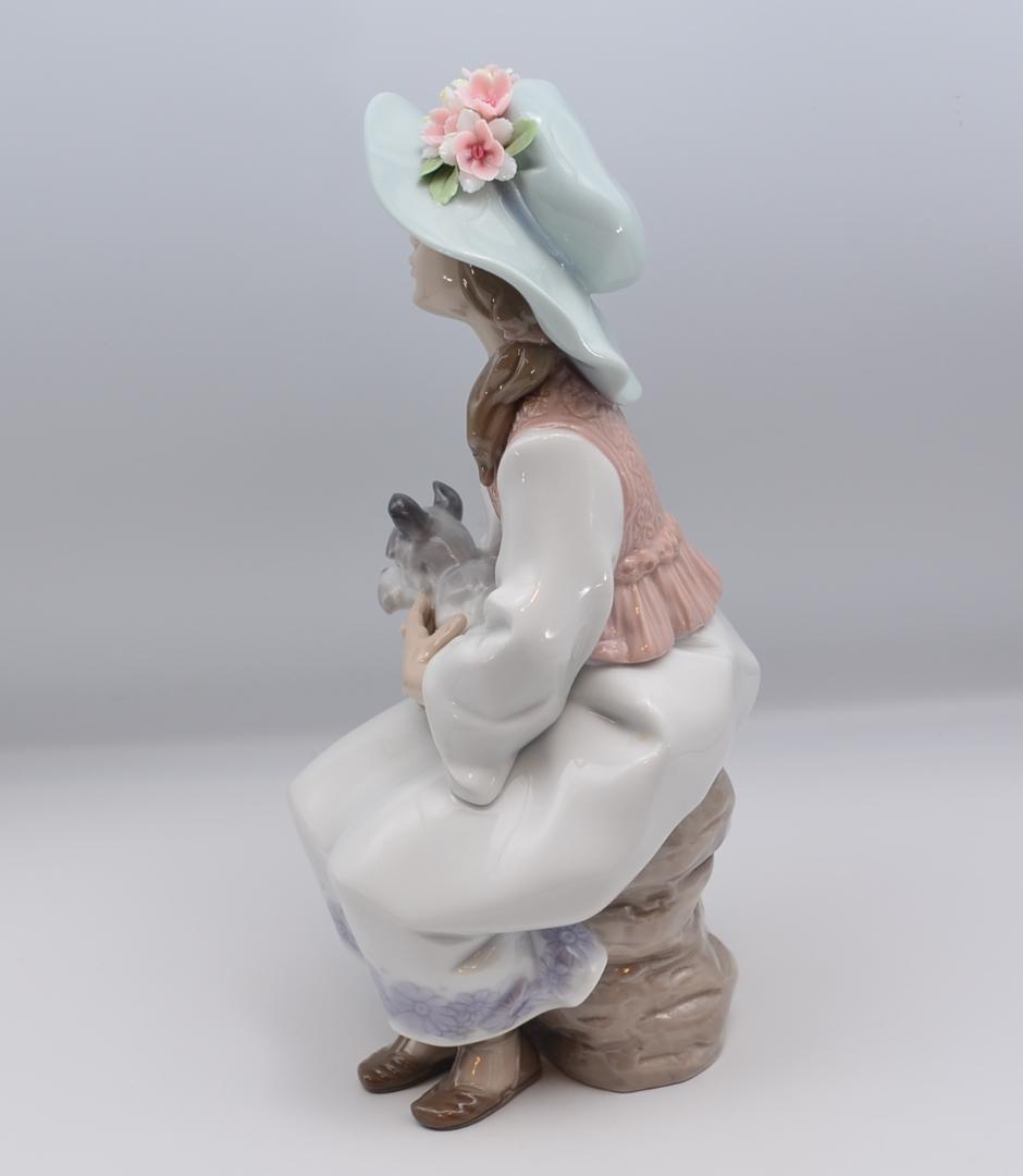 白昼夢　＃6400　★リヤドロ　スペイン　ポーセリン　ヴィンテージ　欠けあり