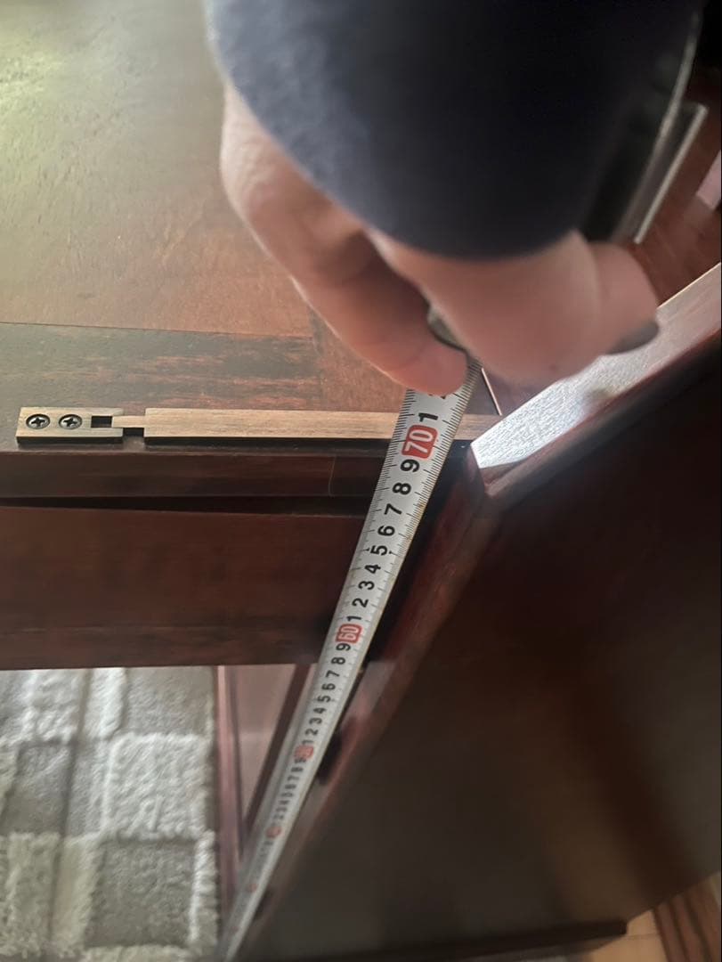 蝦夷民芸ライティングビューロー　美品　レトロ家具　アンティーク