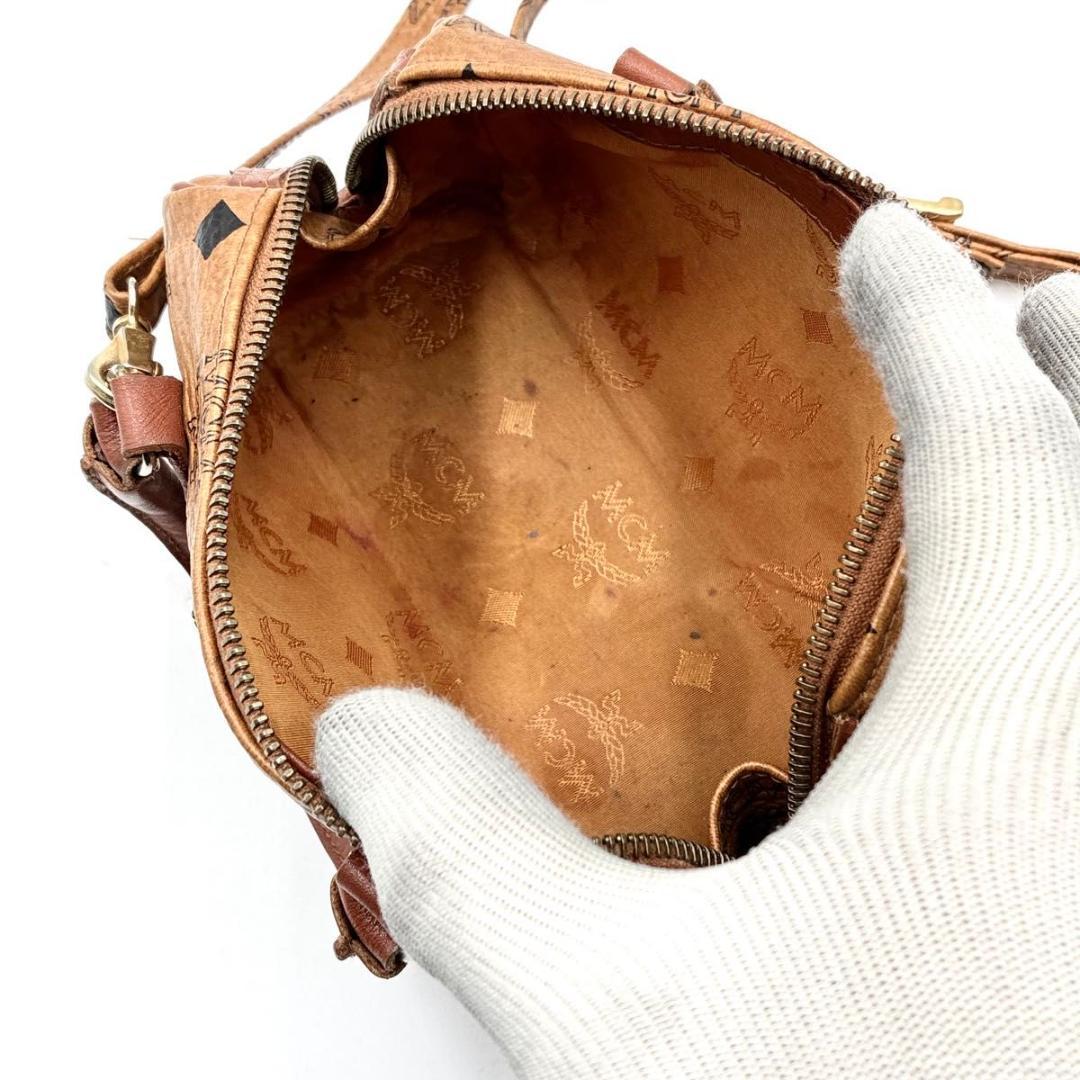 ゆーーー　MCM ミニボストン ショルダーバッグ 2way ヴィセトス