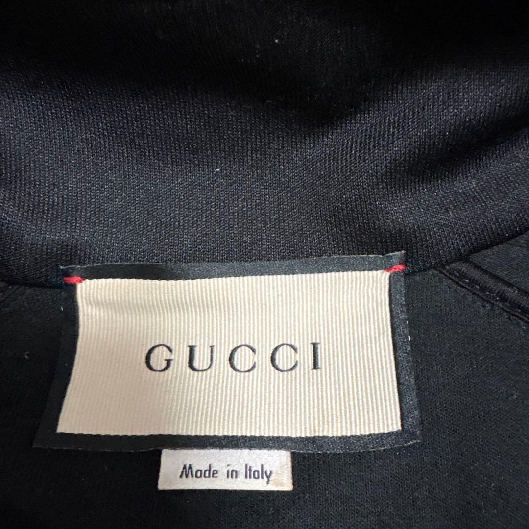 GUCCI グッチ トラックジャケット ジャージ サイドライン ロゴ S