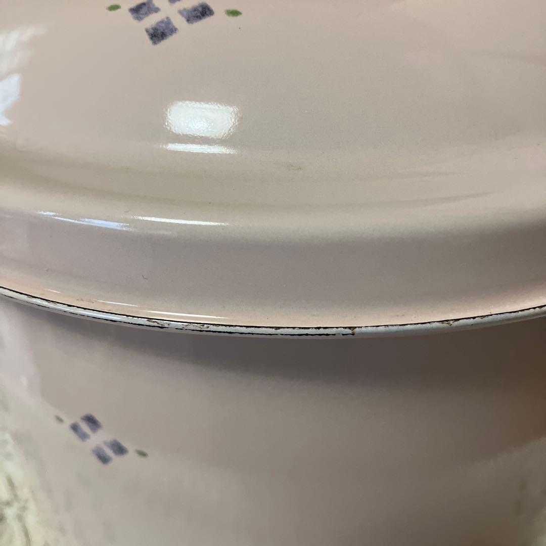 マニー　プロヴァンス　ホーロー　ストッカー