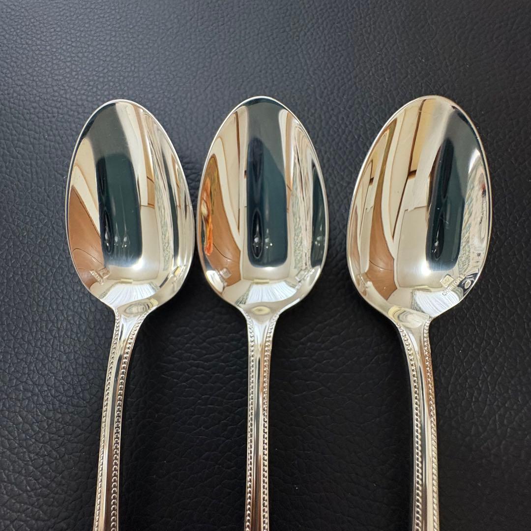 美品クリストフル　パール　コーヒースプーン12点