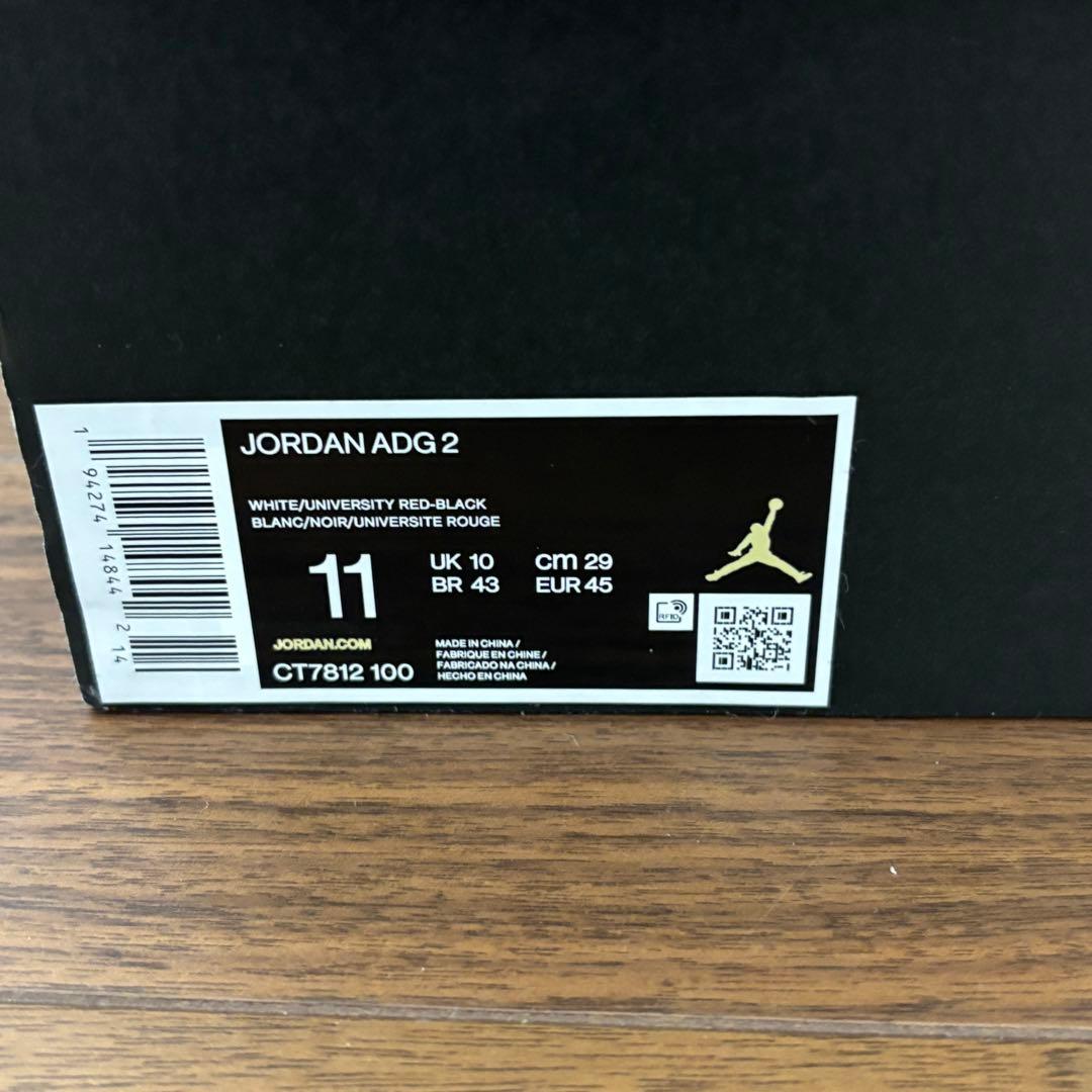 NIKE JORDAN ADG 2 ゴルフシューズ　29.0cm