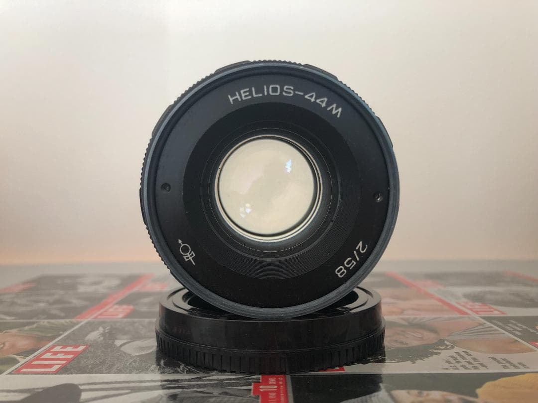 HELIOS ヘリオス 44M 58mm F2 M42マウント ぐるぐるボケ