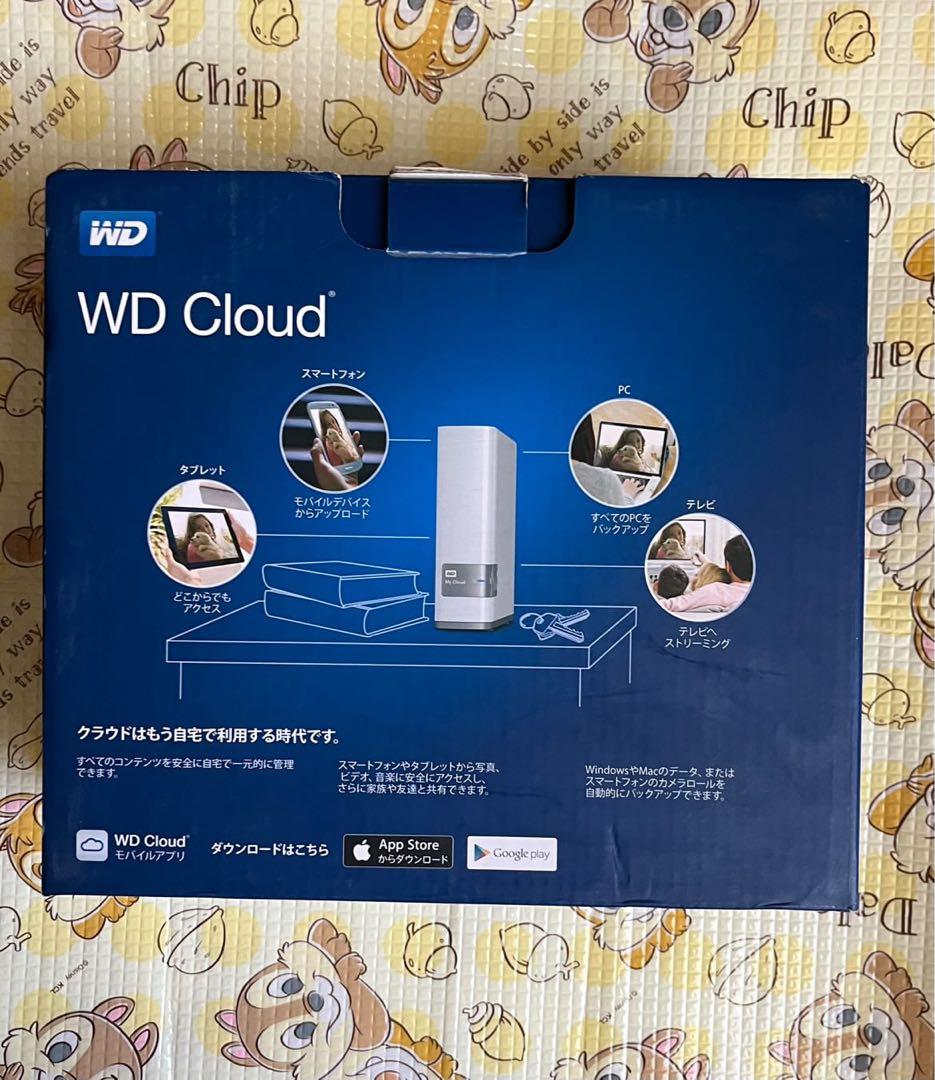 WD My Cloud 4TB NAS パーソナルクラウドストレージ